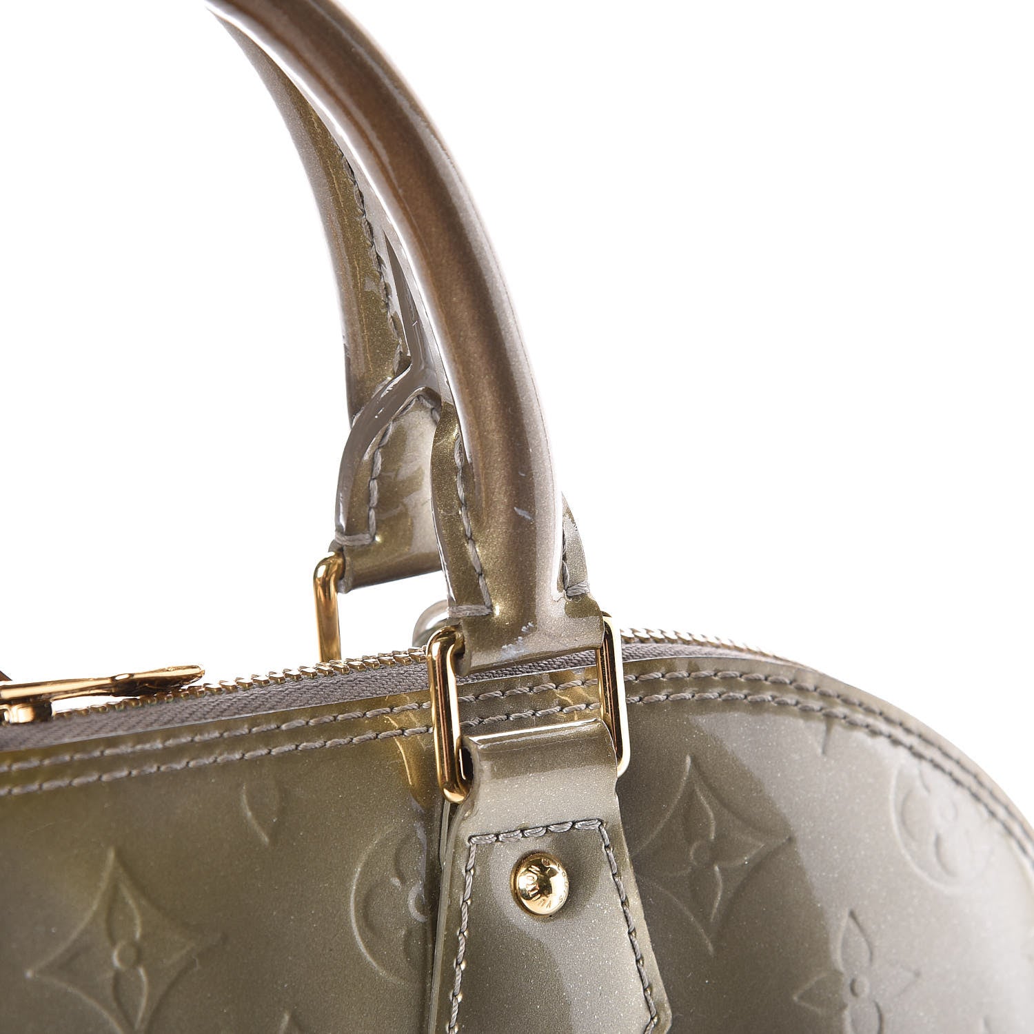 Louis Vuitton Vernis Alma PM Bronze 16 of 19