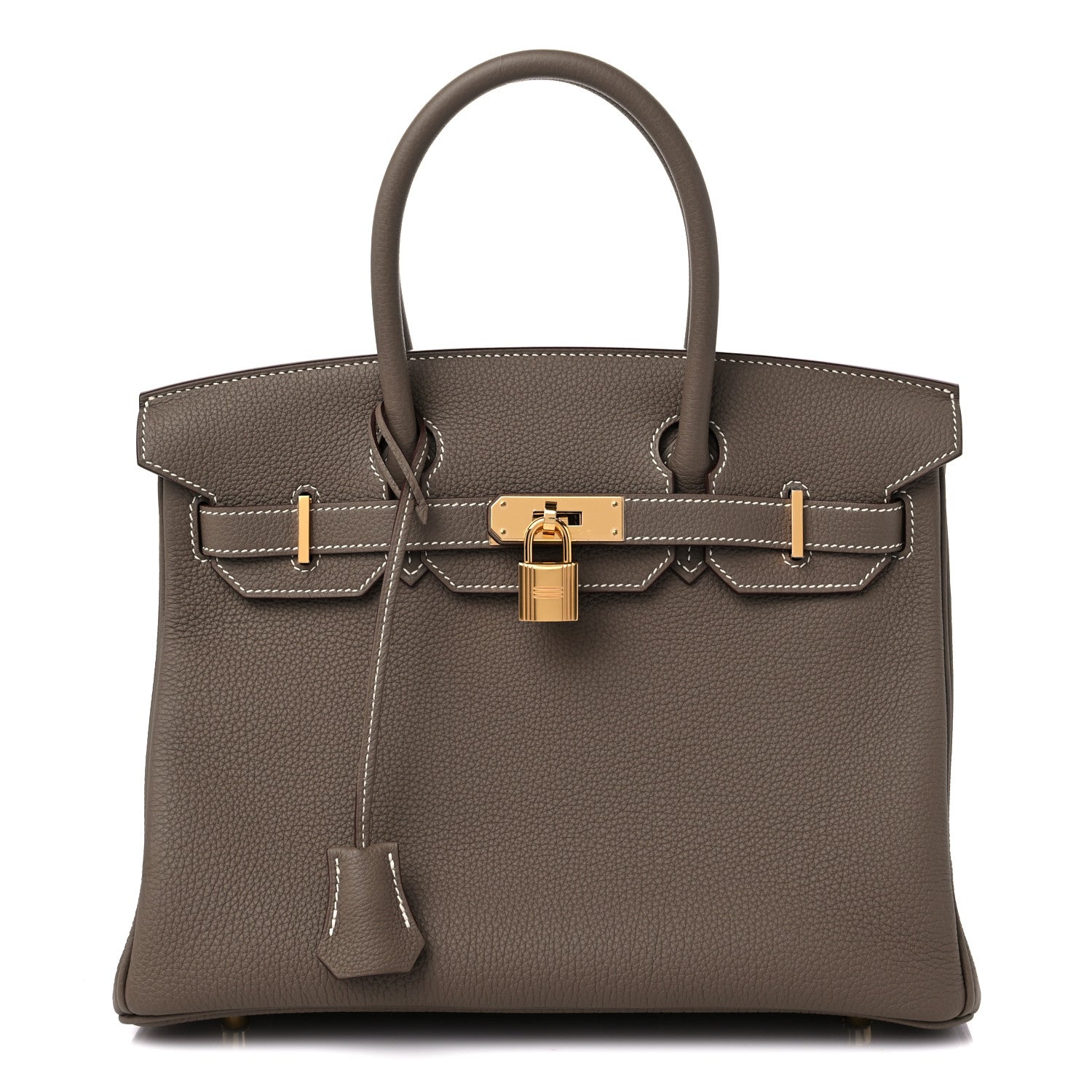 Hermes Togo Birkin 30 Etoupe 1 of 10