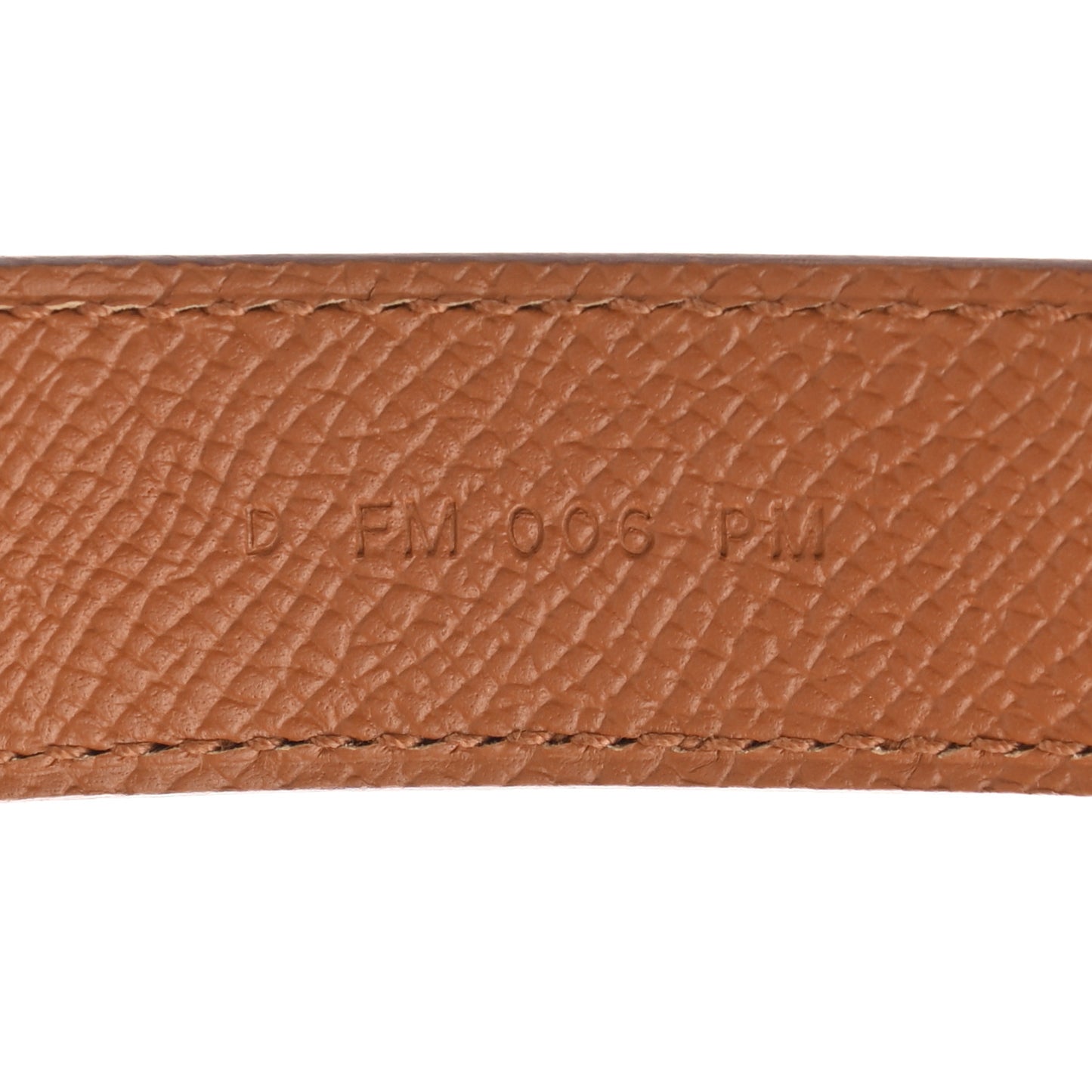 Epsom 25mm Tressage Shoulder Strap Abricot Rose Azalee Gold