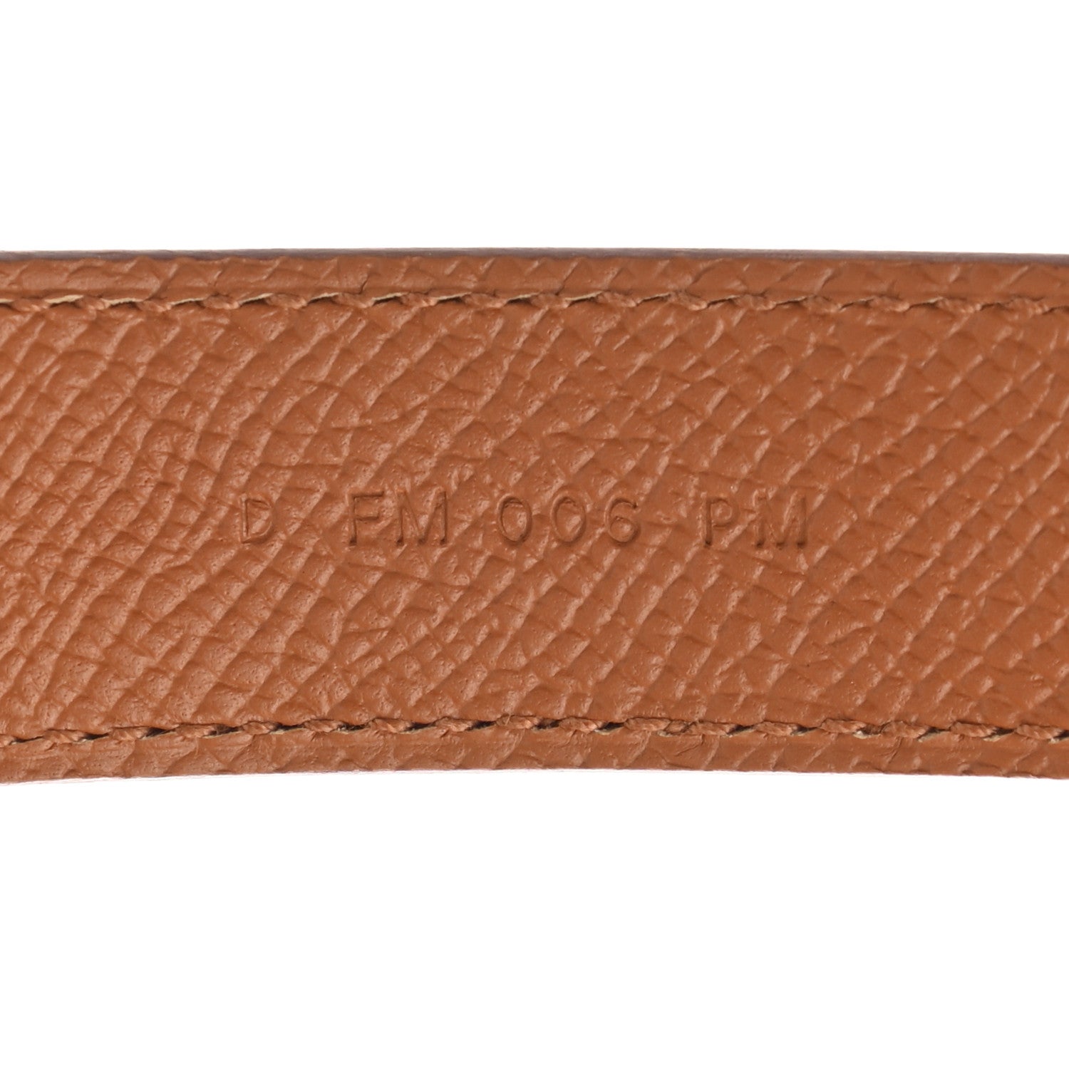 Hermes Epsom 25mm Tressage Shoulder Strap Abricot Rose Azalee Gold 4 of 6