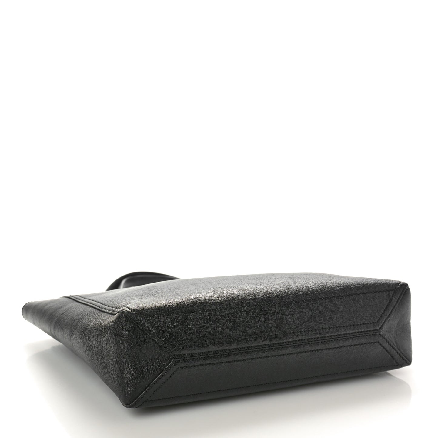 New Sakai Calfskin Lux Small Dahlia Tote Black