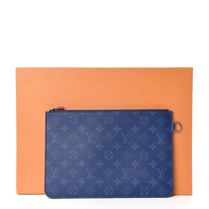 Louis Vuitton Monogram Cabas Light Pochette Cobalt 7 of 7