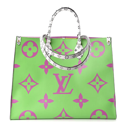 Louis Vuitton Monogram Giant Onthego GM Pink Lilac 1 of 11