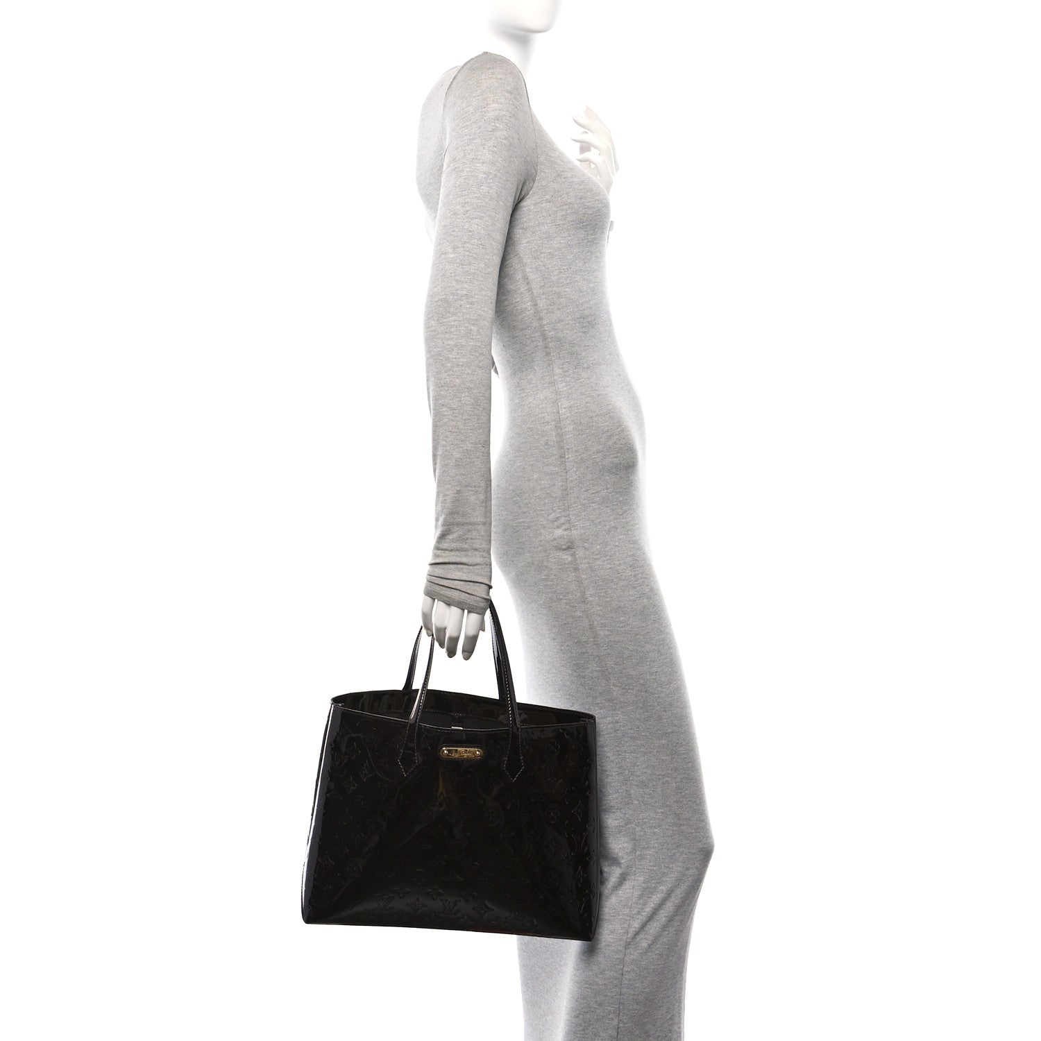 Louis Vuitton Vernis Wilshire GM Amarante 2 of 9