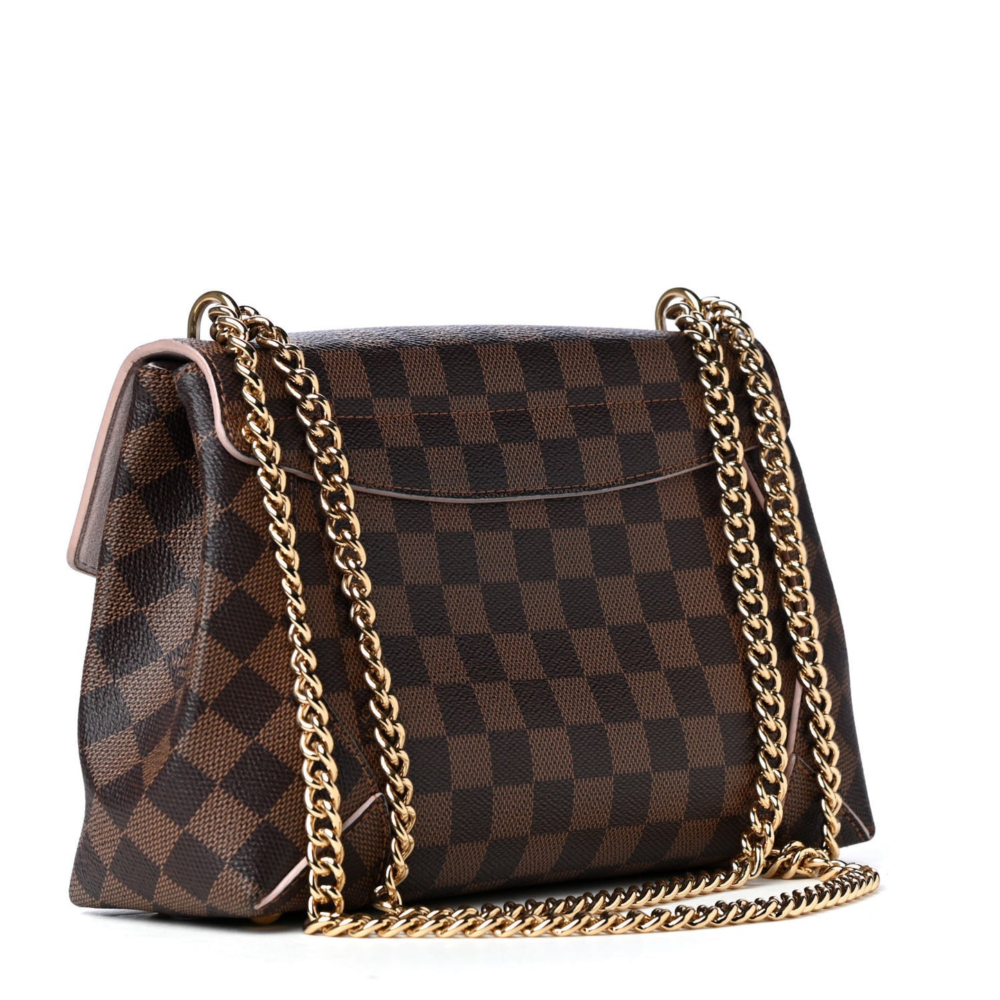 Damier Ebene Caissa Clutch Rose Ballerine