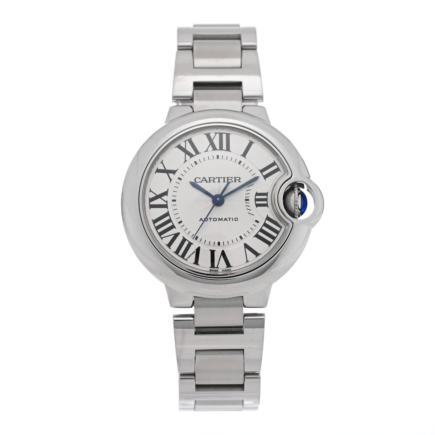 Stainless Steel 33mm Ballon Bleu De Cartier Automatic Watch