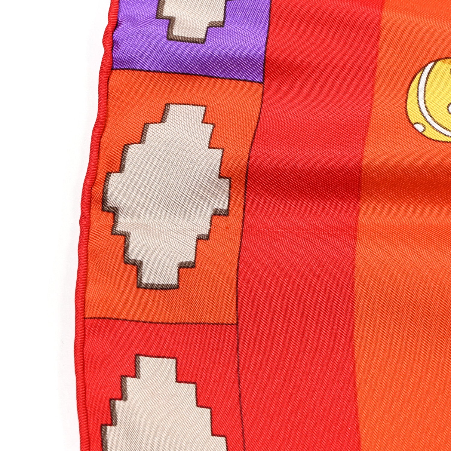 Hermes Silk Les Poneys de Polo Scarf 90 8 of 11