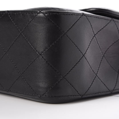 Chanel Calfskin Quilted Large Elegant CC Flap Navy Black 9 of 12