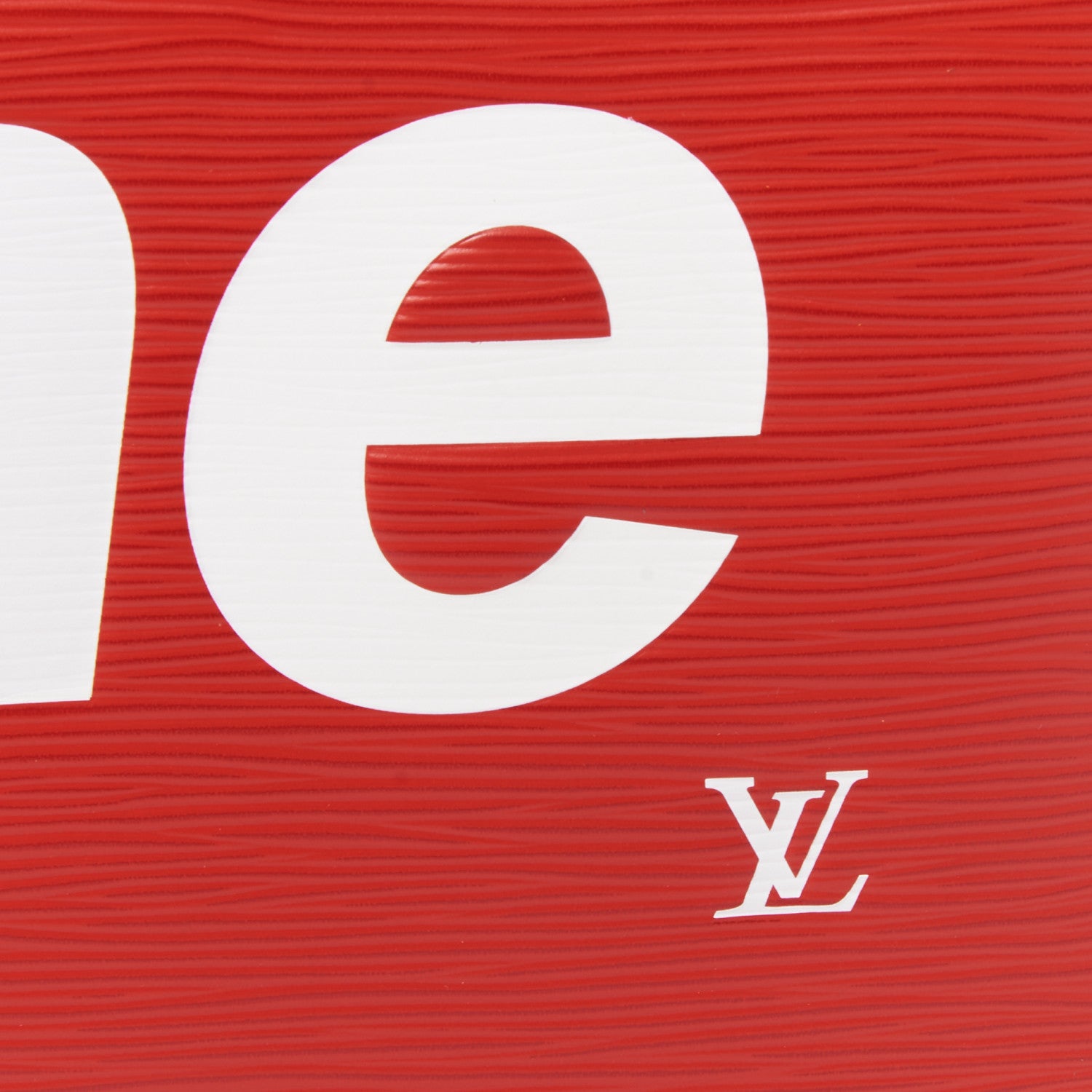 Louis Vuitton X SUPREME Epi Keepall Bandouliere 45 Red 9 of 13