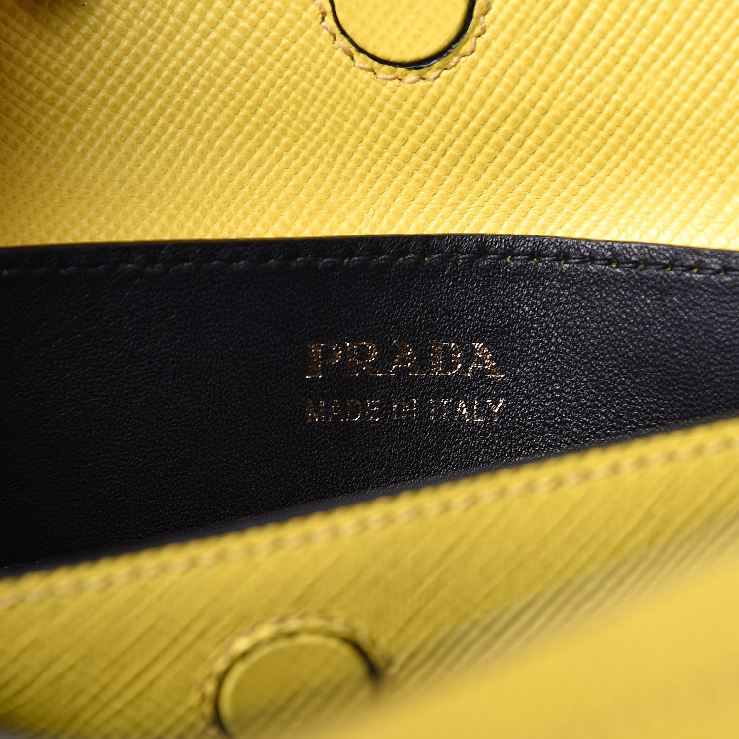 Prada Saffiano Cuir Large Double Bag Girasole 8 of 18