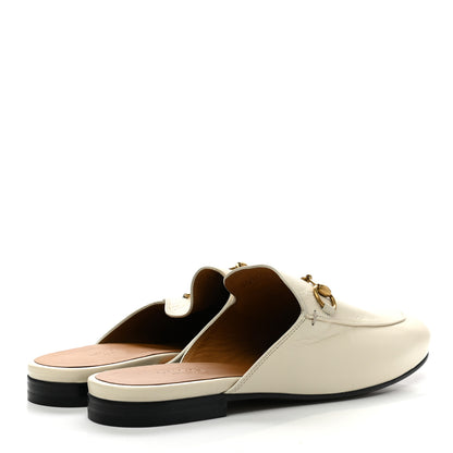 Gucci Malaga Kid Womens Princetown Slippers 38.5 Mystic White 4 of 8
