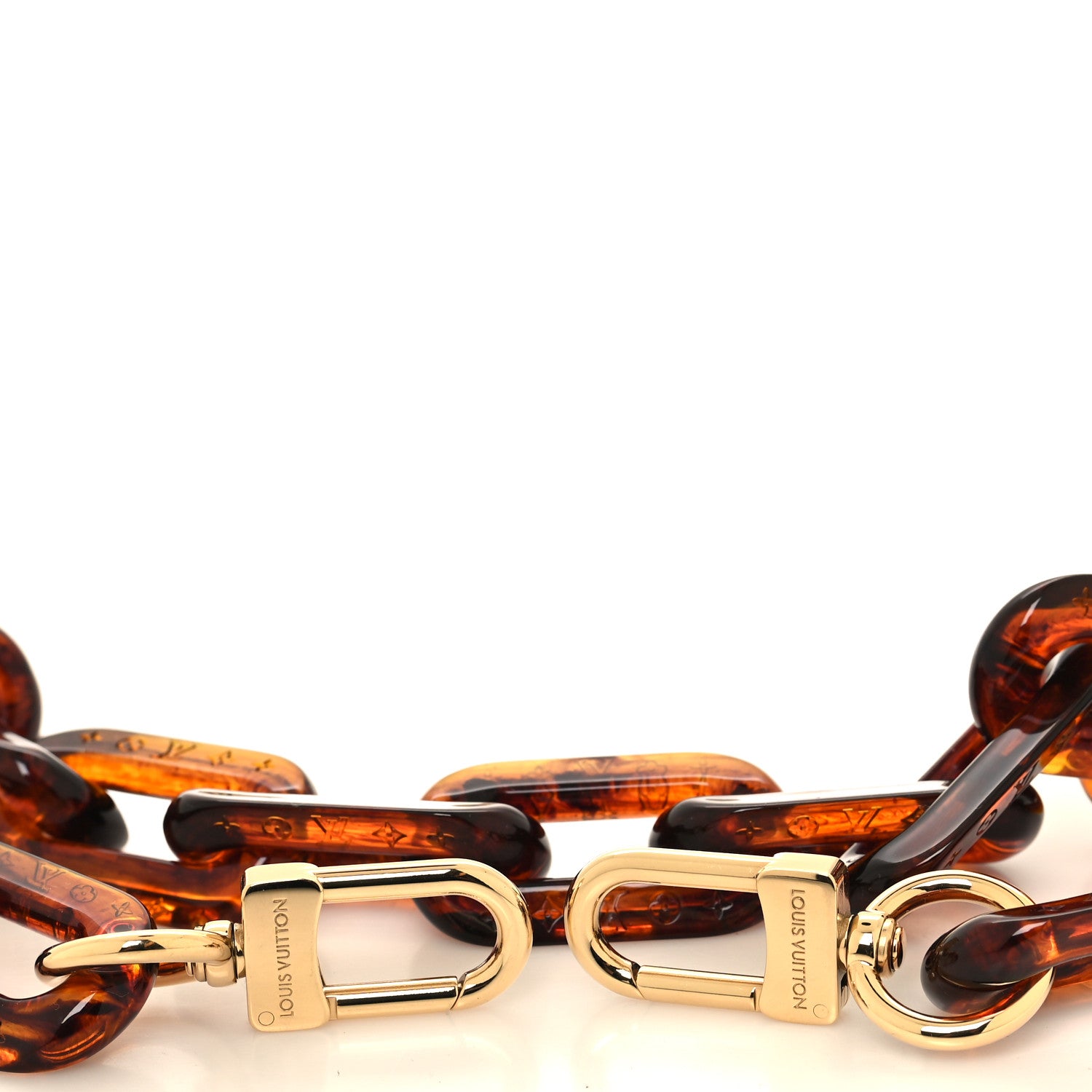 Louis Vuitton Resin Coussin MM Chain Strap Tortoise 3 of 3