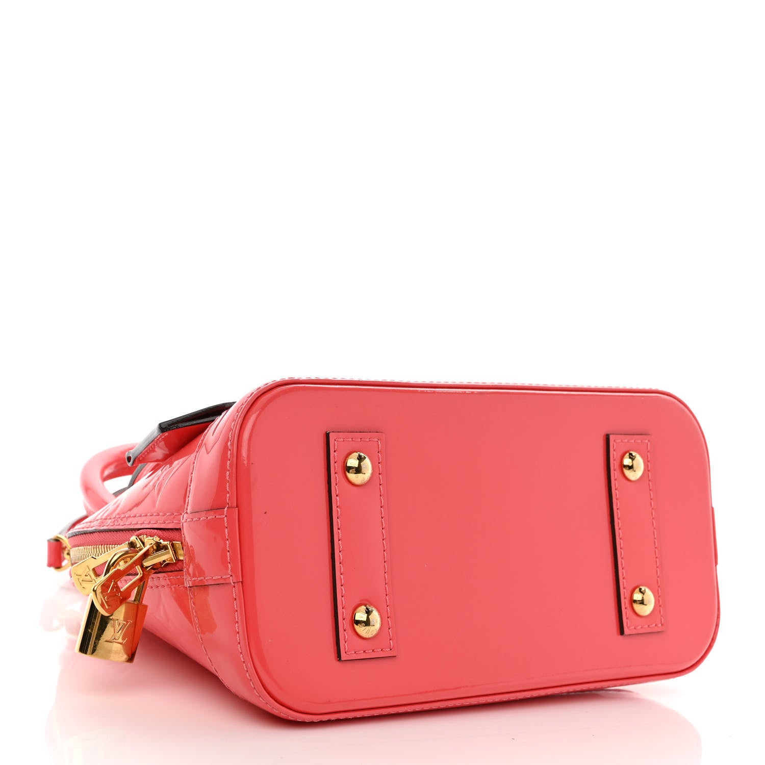 Louis Vuitton Vernis Alma BB Rose Litchi 4 of 10
