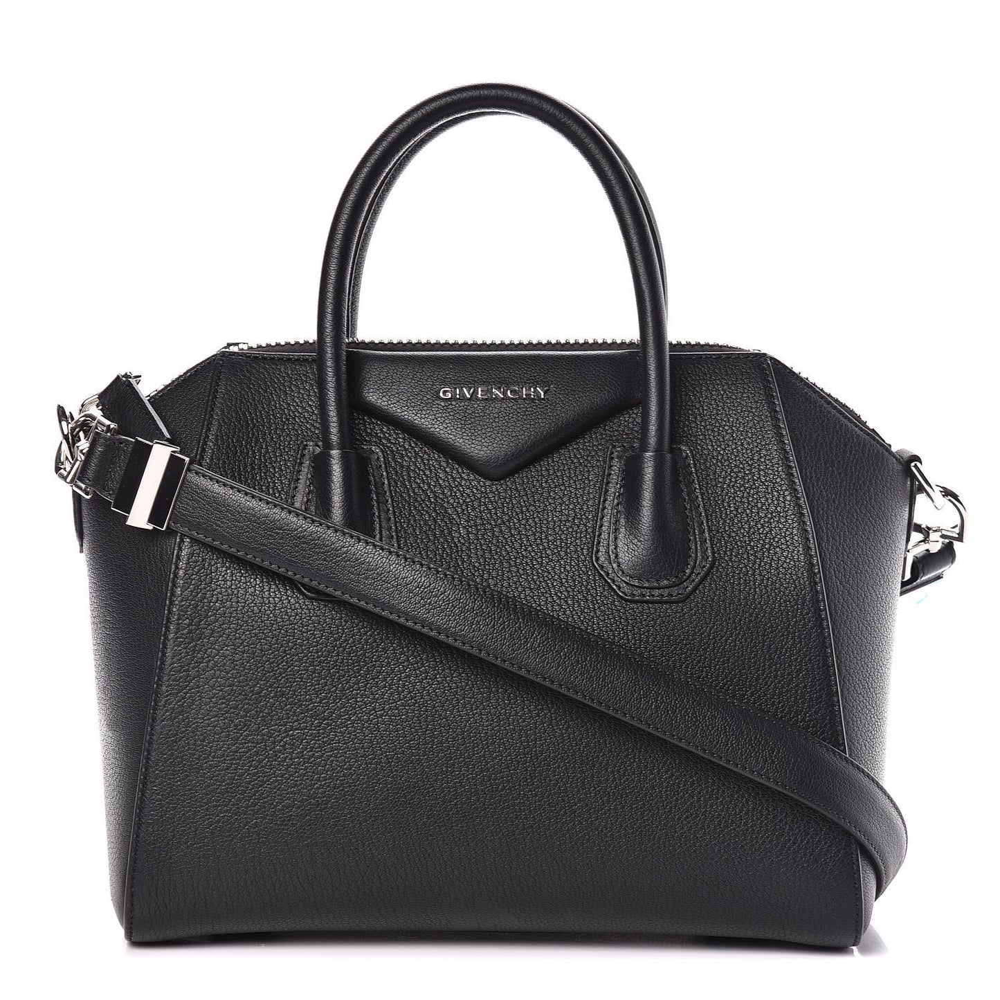 Sugar Goatskin Small Antigona Black