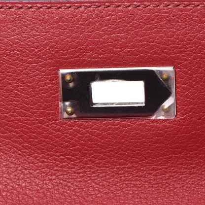 Hermes Evercolor Kelly Retourne 28 Rouge Grenat 19 of 35