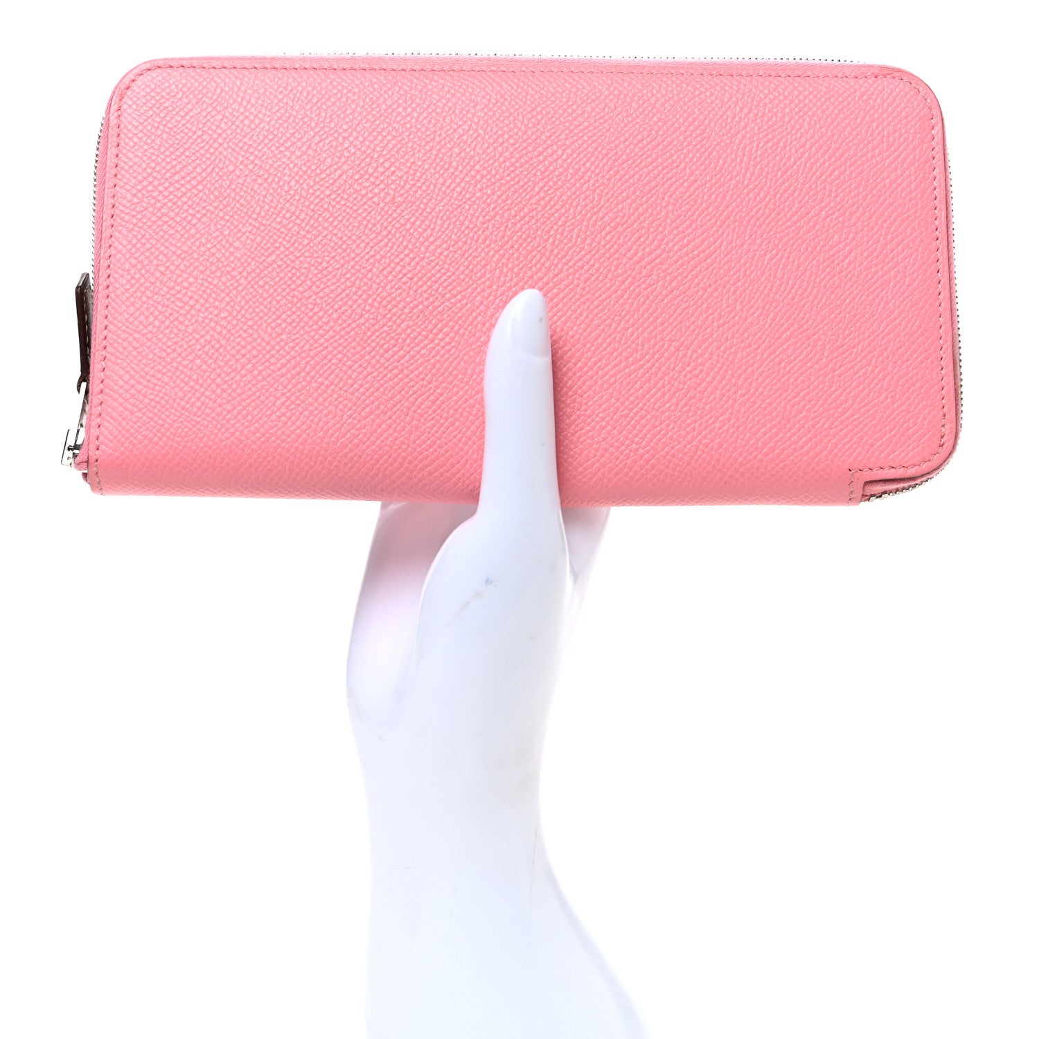 Hermes Epsom Silk'In Wallet Rose Confetti 2 of 7