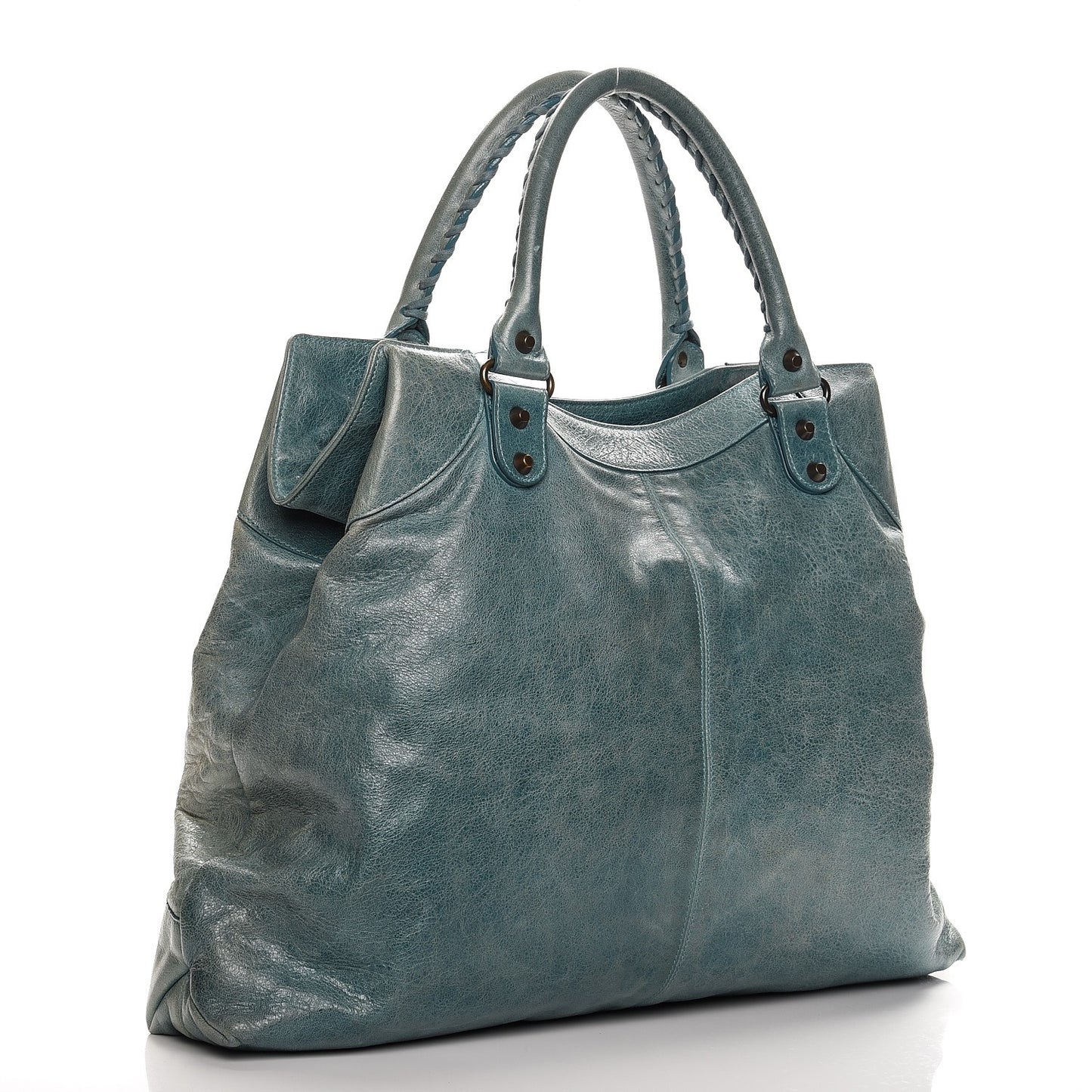 Agneau Classic Hardware Brief Aquamarine