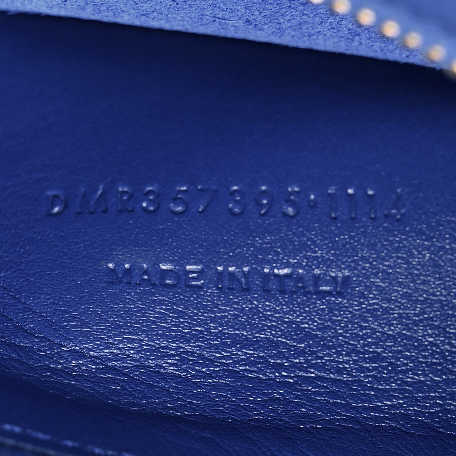 Saint Laurent Calfskin Small Monogram Cabas Blue Majorelle 7 of 15