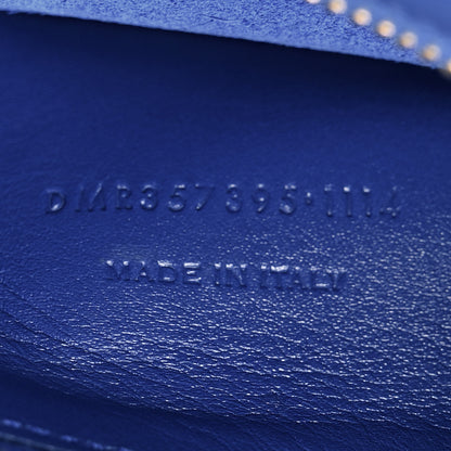 Saint Laurent Calfskin Small Monogram Cabas Blue Majorelle 7 of 15