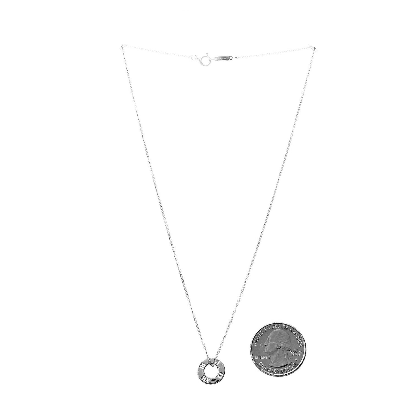 Sterling Silver Atlas Pendant Necklace