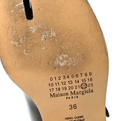 Maison Margiela Brushed Calfskin Tabi 20mm Mary Janes 36 Adobe Brown 9 of 9
