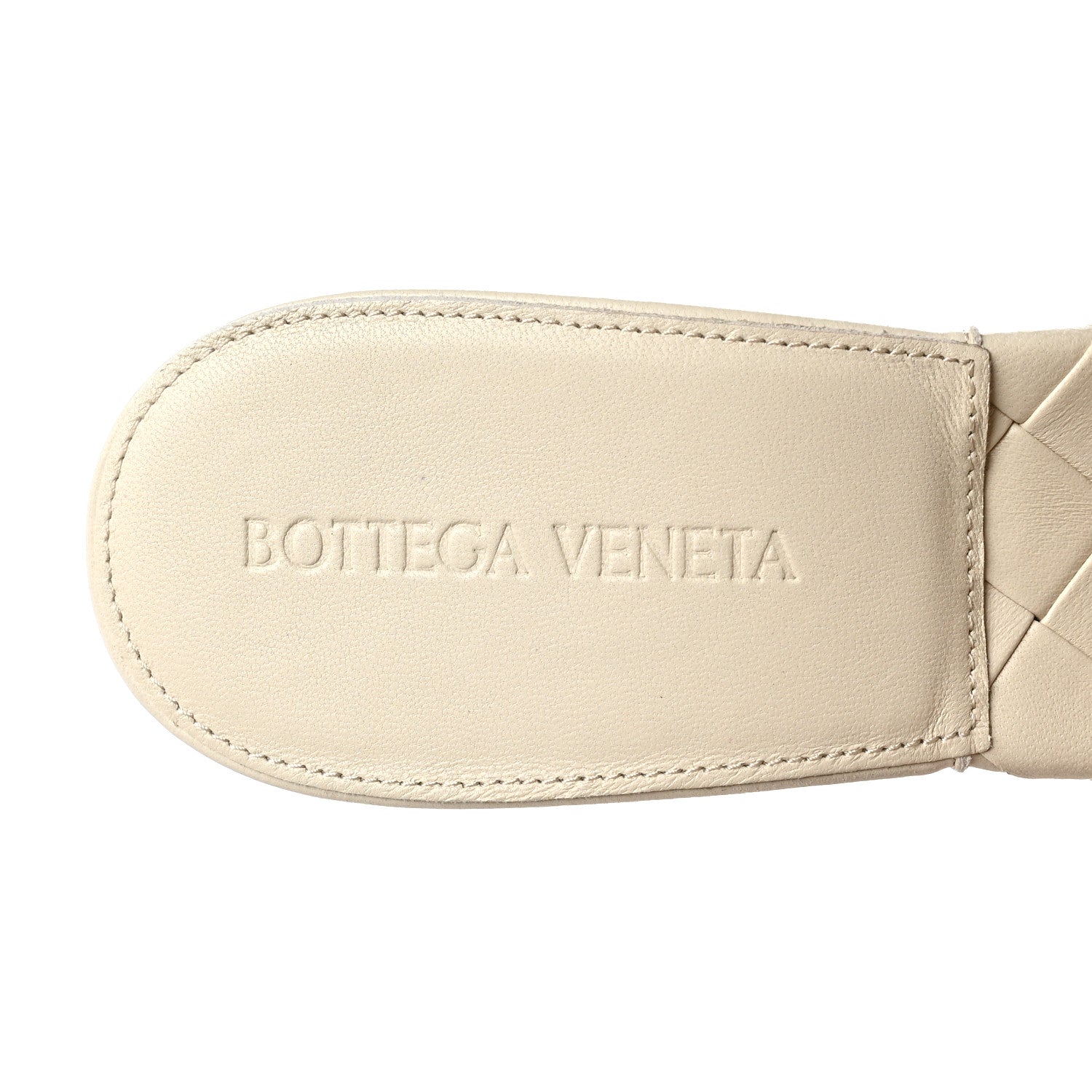 Bottega Veneta Nappa Maxi Intrecciato Lido Mule Sandals 38.5 Wax 7 of 8