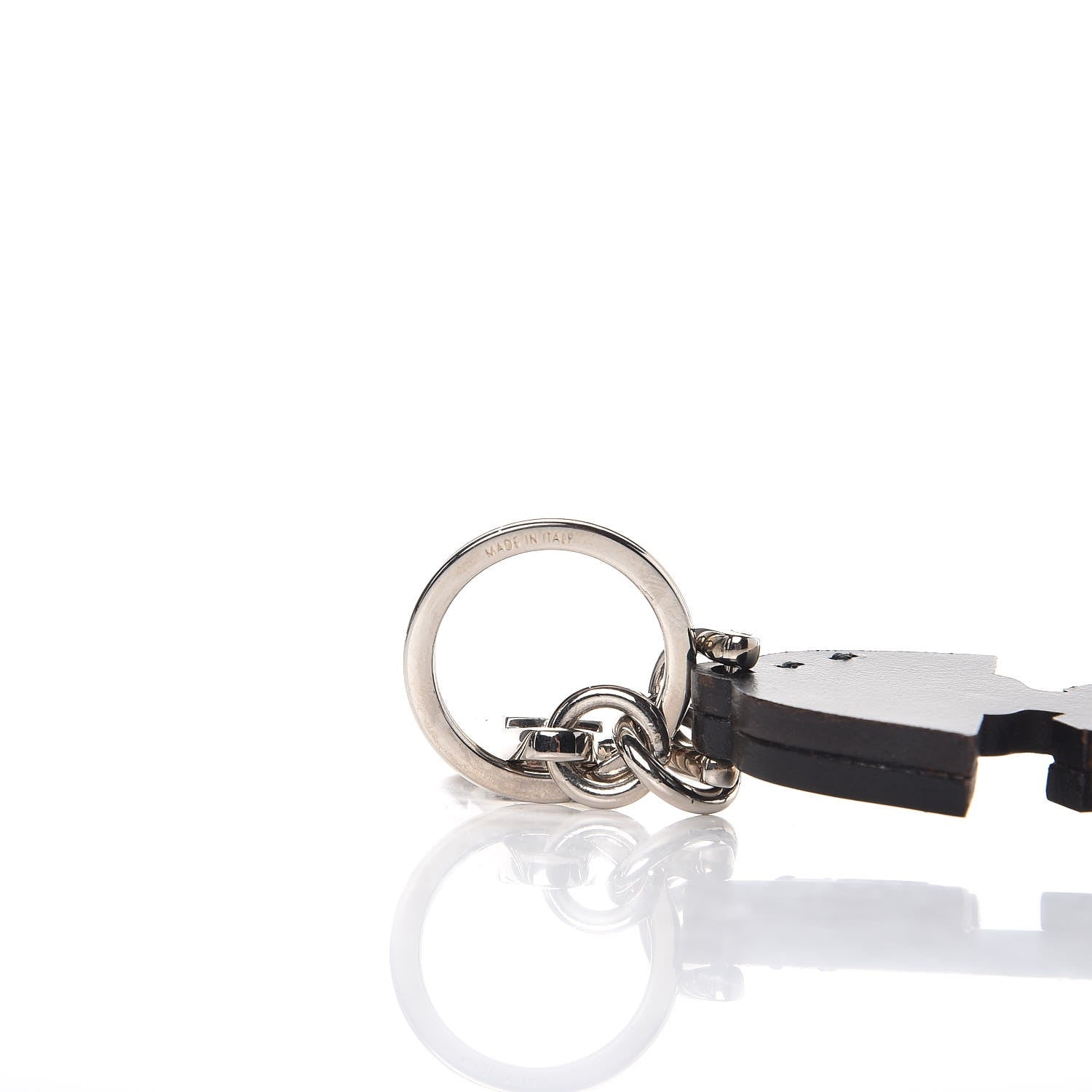 Gucci Studded Cuoio Lady Bag Charm Key Holder 3 of 3