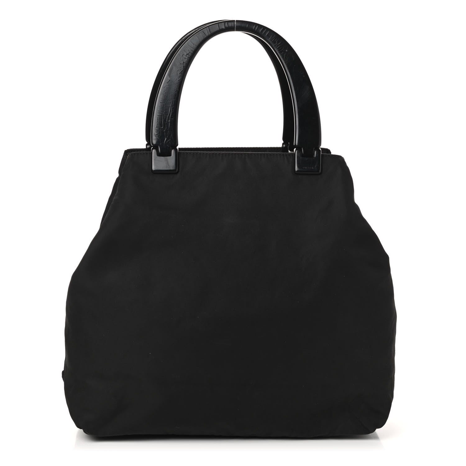 Prada Tessuto Nylon Top Handle Bag Black 1 of 8