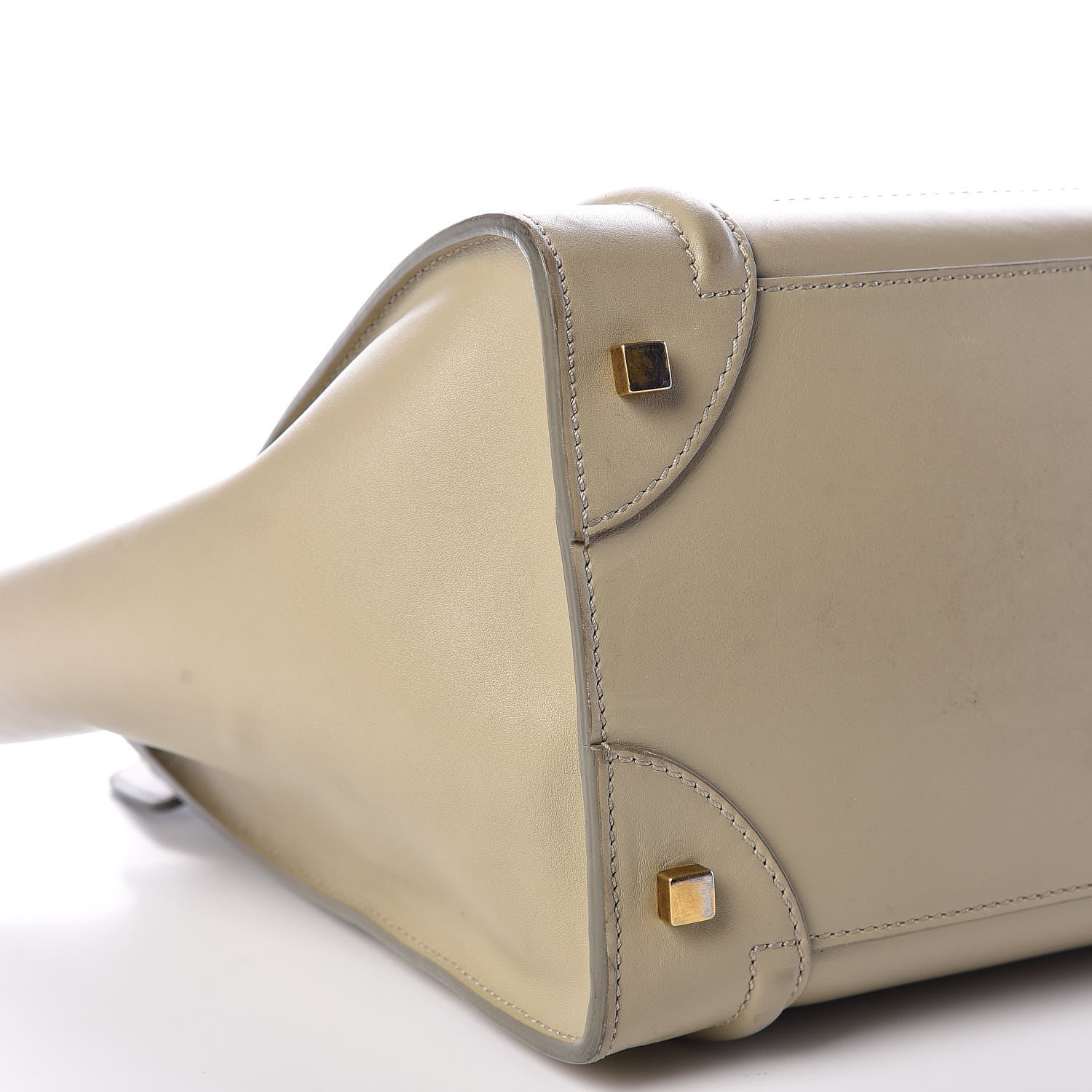 Celine Smooth Calfskin Mini Luggage Light Grey 5 of 31