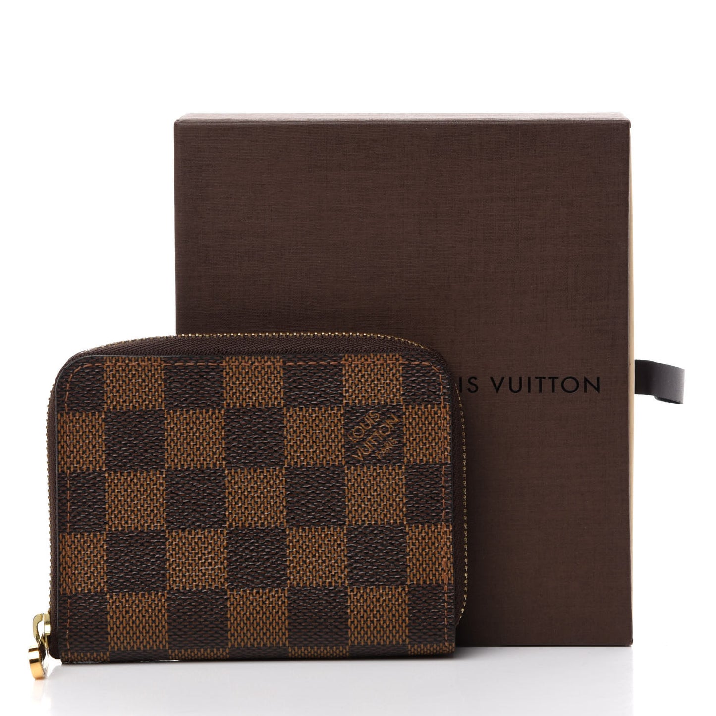 Damier Ebene Zippy Coin Purse