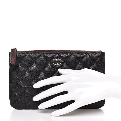 Chanel Caviar Quilted Small Pouch Black 2 of 10