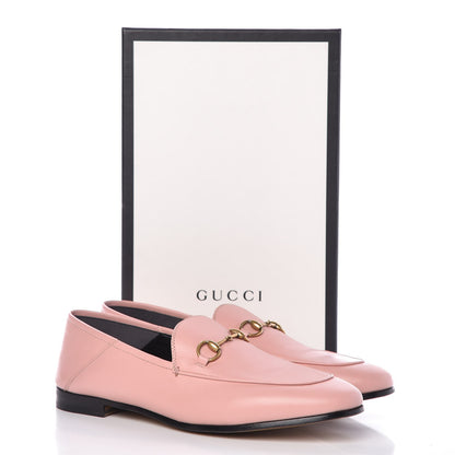 Gucci Lambskin Womens Brixton Horsebit Loafers 41 Perfect Pink 9 of 9