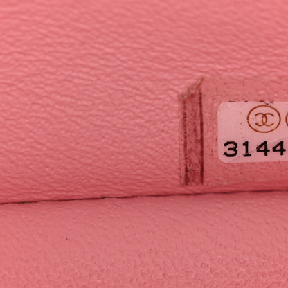 Chanel Lambskin Quilted Mini Rectangular Flap Light Pink 7 of 12