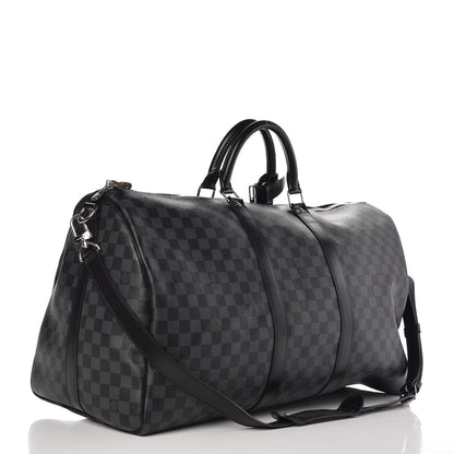Louis Vuitton Damier Graphite Keepall Bandouliere 55 4 of 9