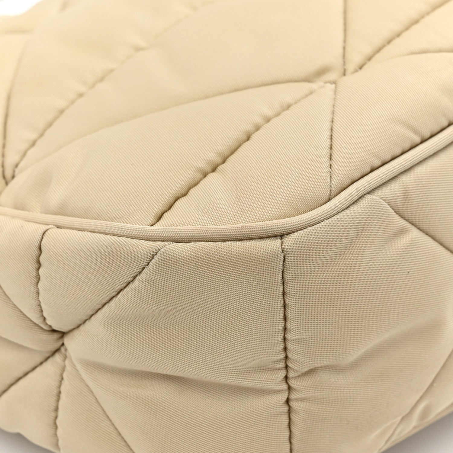 Prada Re-Nylon Triangle Quilted Padded Patchwork System Shoulder Bag Deserto 11 of 15