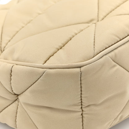 Prada Re-Nylon Triangle Quilted Padded Patchwork System Shoulder Bag Deserto 11 of 15