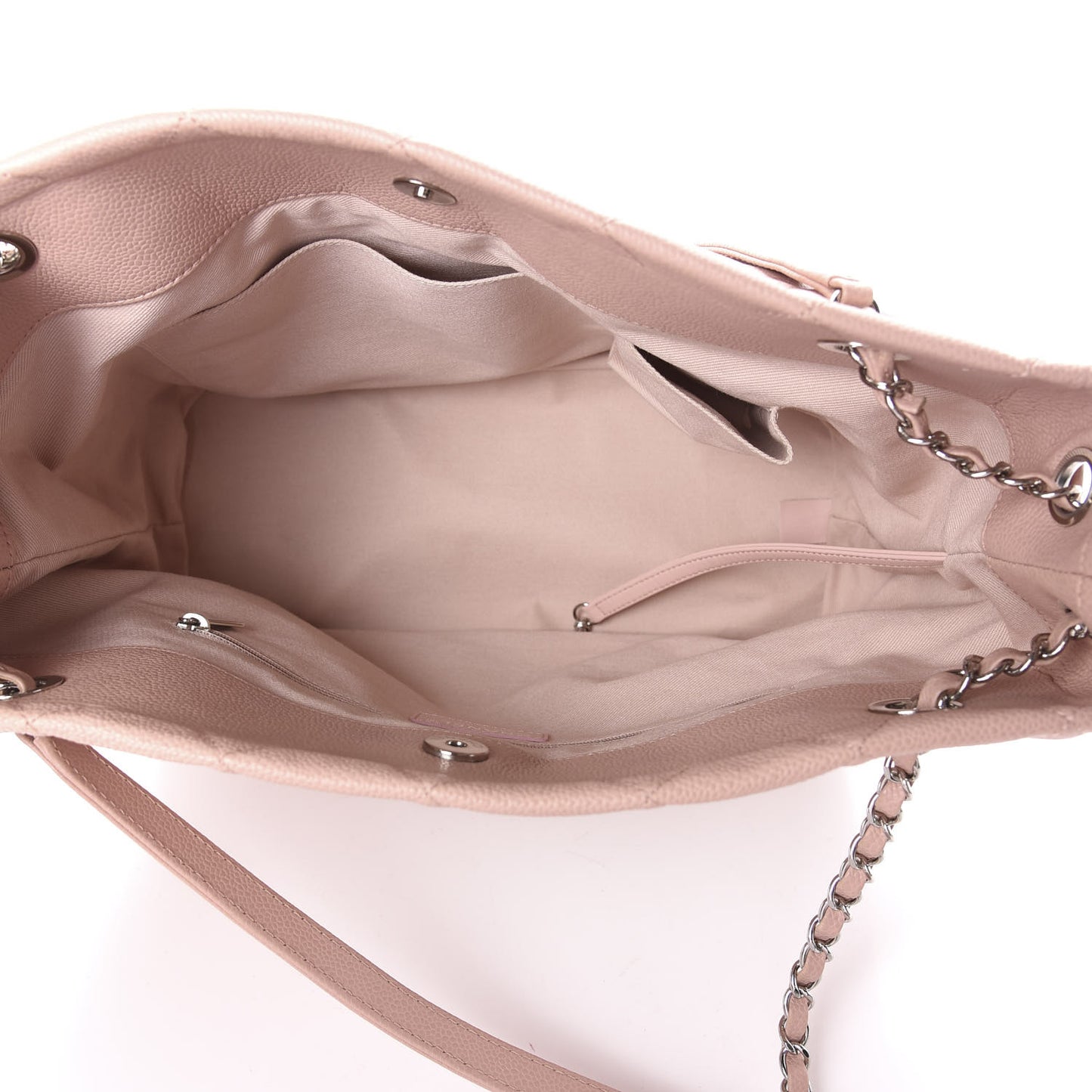 Caviar Quilted Timeless CC Soft Tote Pink