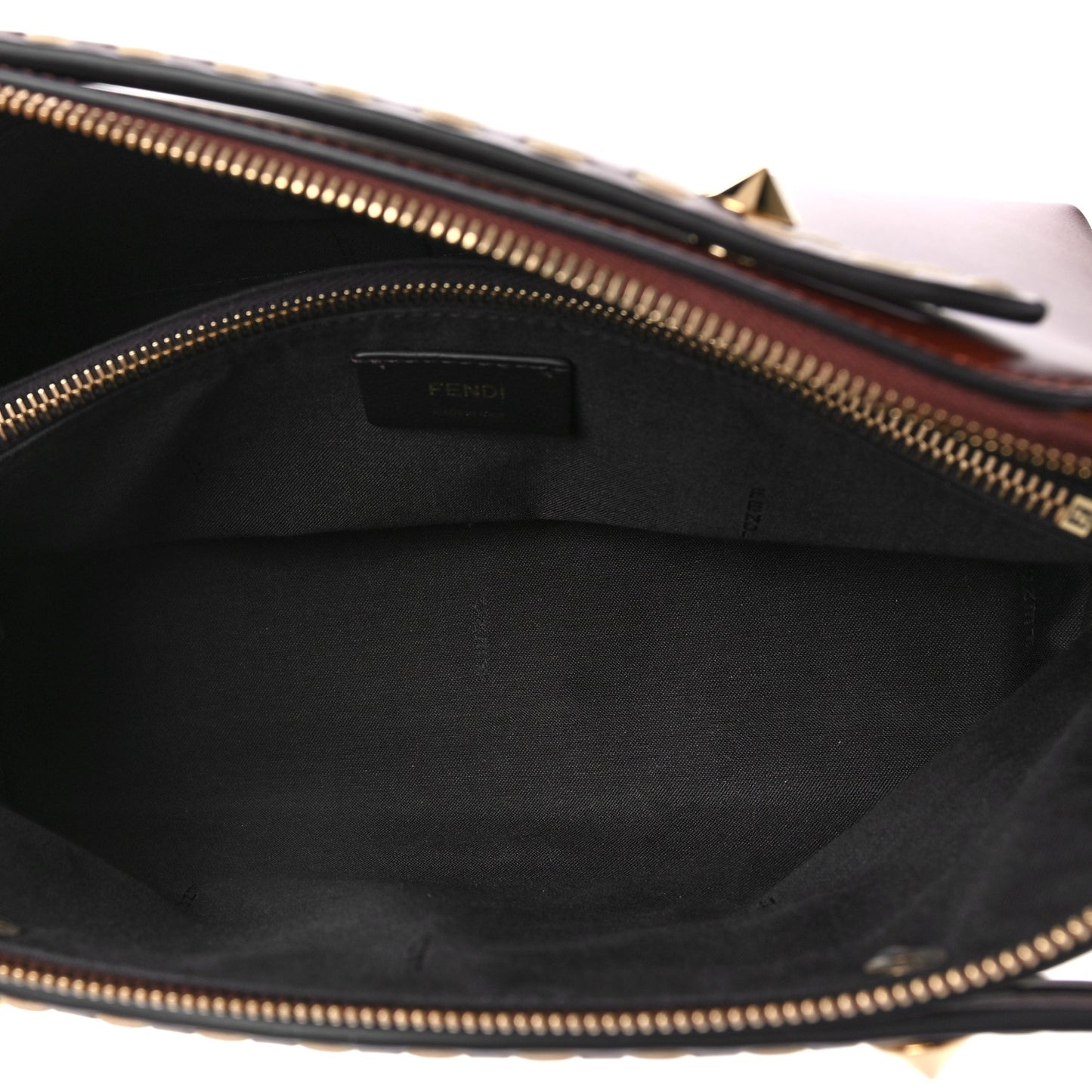 Vitello King Macro Stitchings Logo Medium By The Way Boston Bag Praline