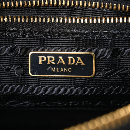Prada Tessuto Nylon Gaufre Shoulder Bag Black 6 of 11