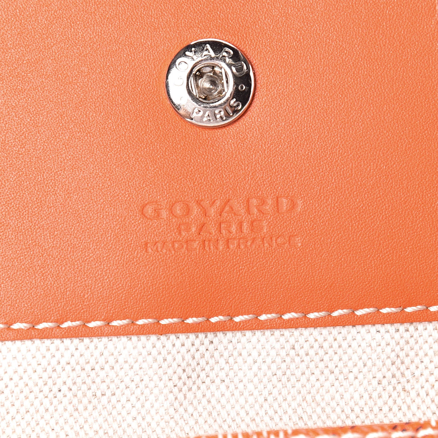 Goyard Goyardine Saint Louis PM Orange 6 of 9