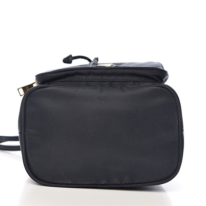 Prada Saffiano Tessuto Nylon Mini Bucket Crossbody Bag Blue 10 of 11