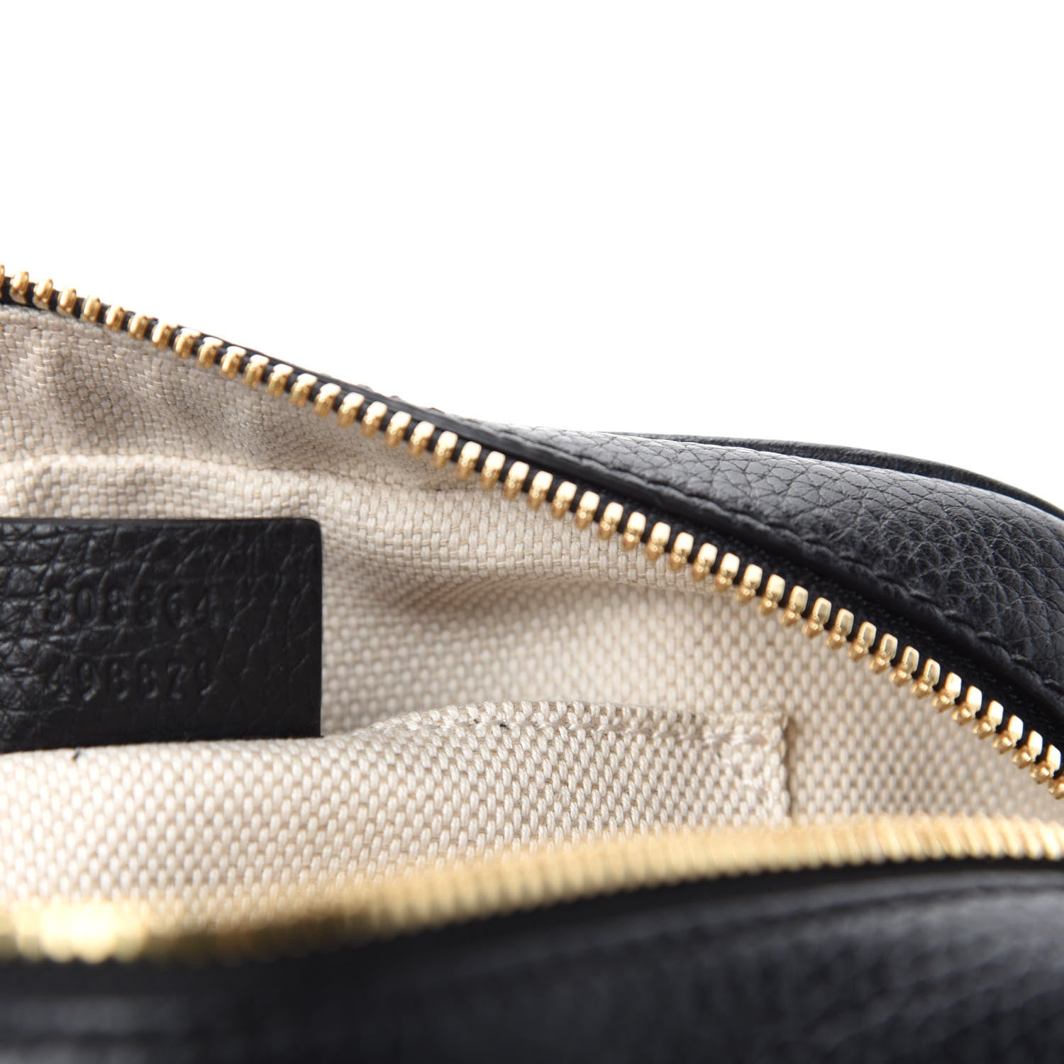 Gucci Pebbled Calfskin Small Soho Disco Bag Black 10 of 12