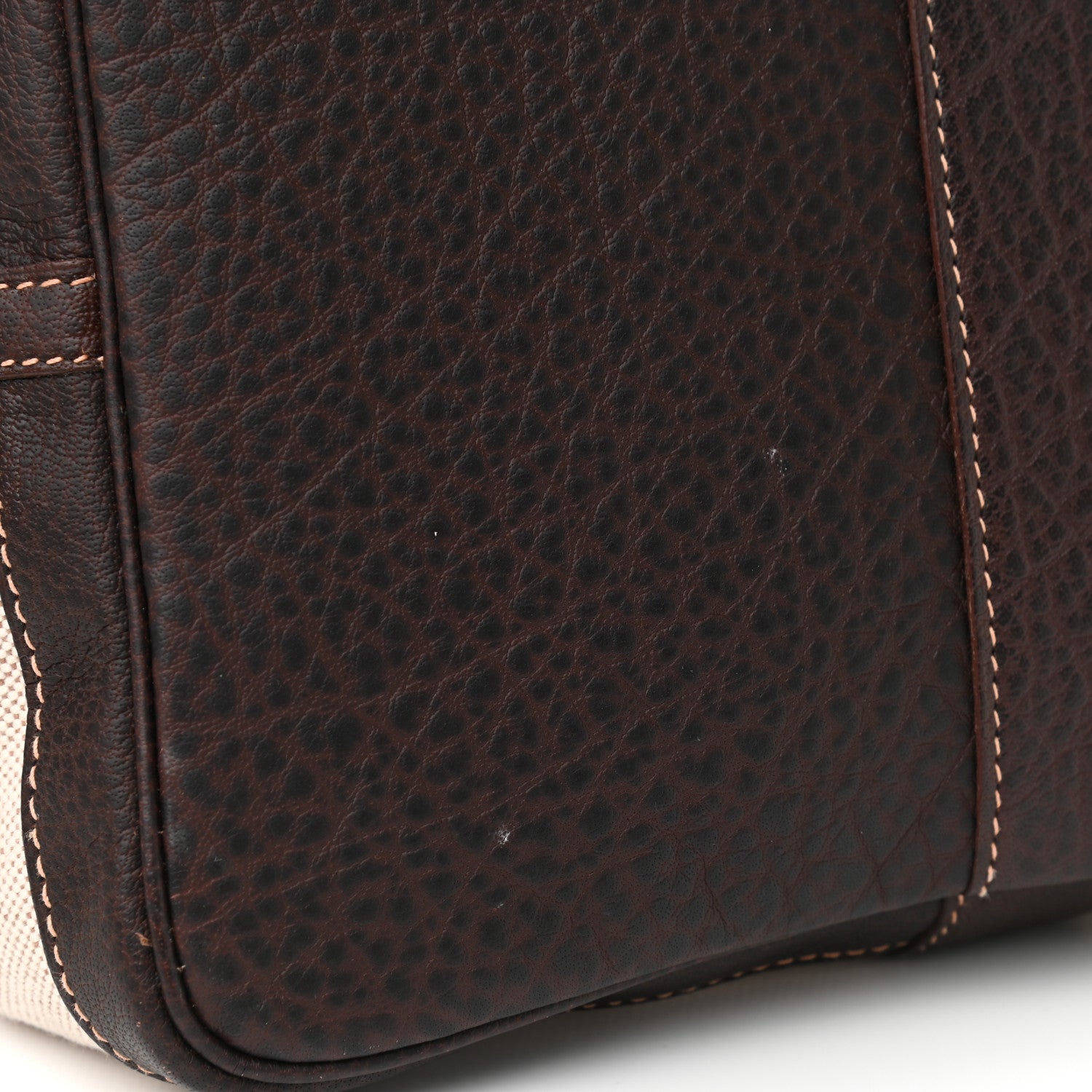 Hermes Toile Buffle Gala Garden Party Tote 49 GM Marron Fonce 12 of 15
