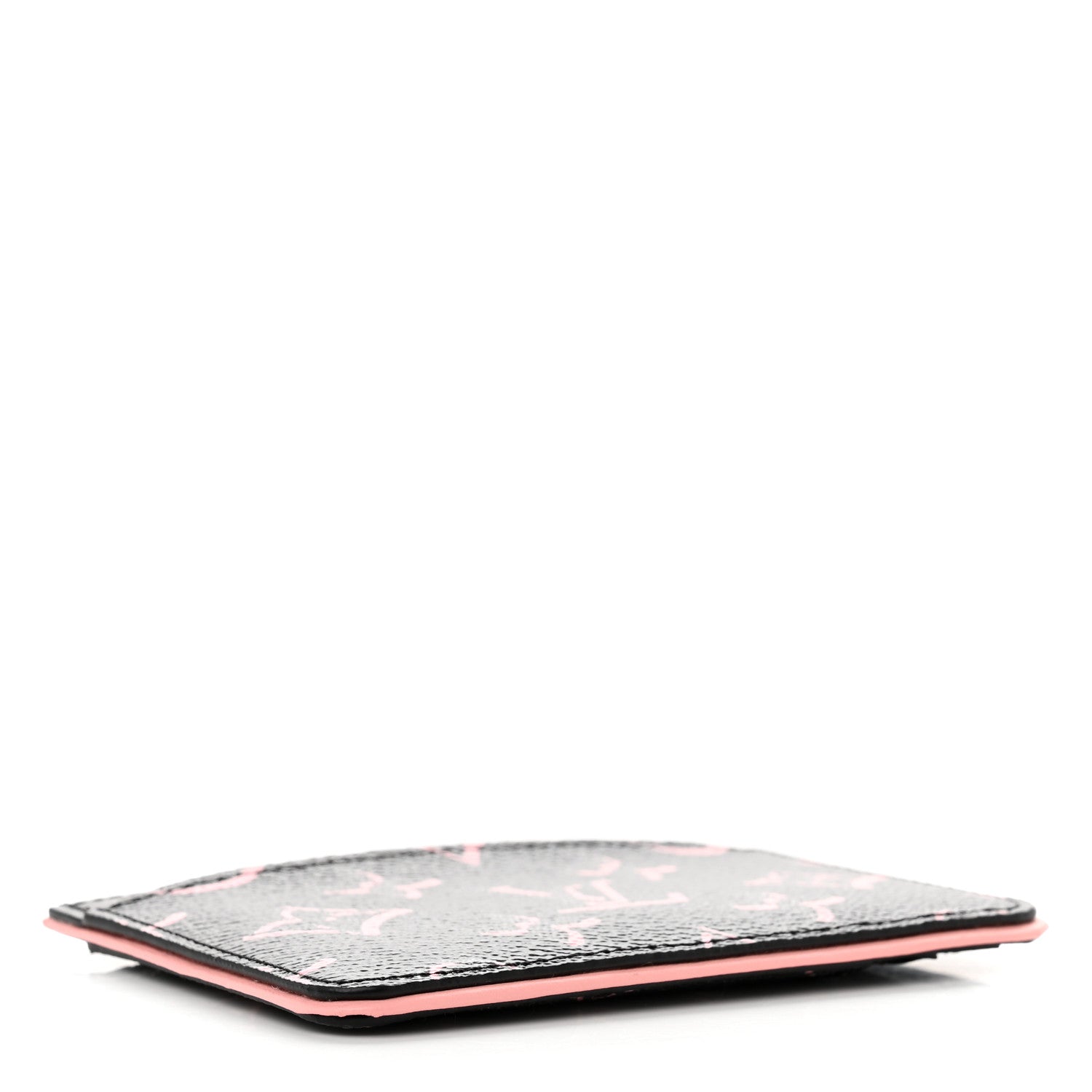 Louis Vuitton Monogram Fall for You LV Side-Up Card Holder Black 4 of 7
