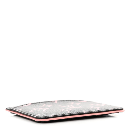 Louis Vuitton Monogram Fall for You LV Side-Up Card Holder Black 4 of 7