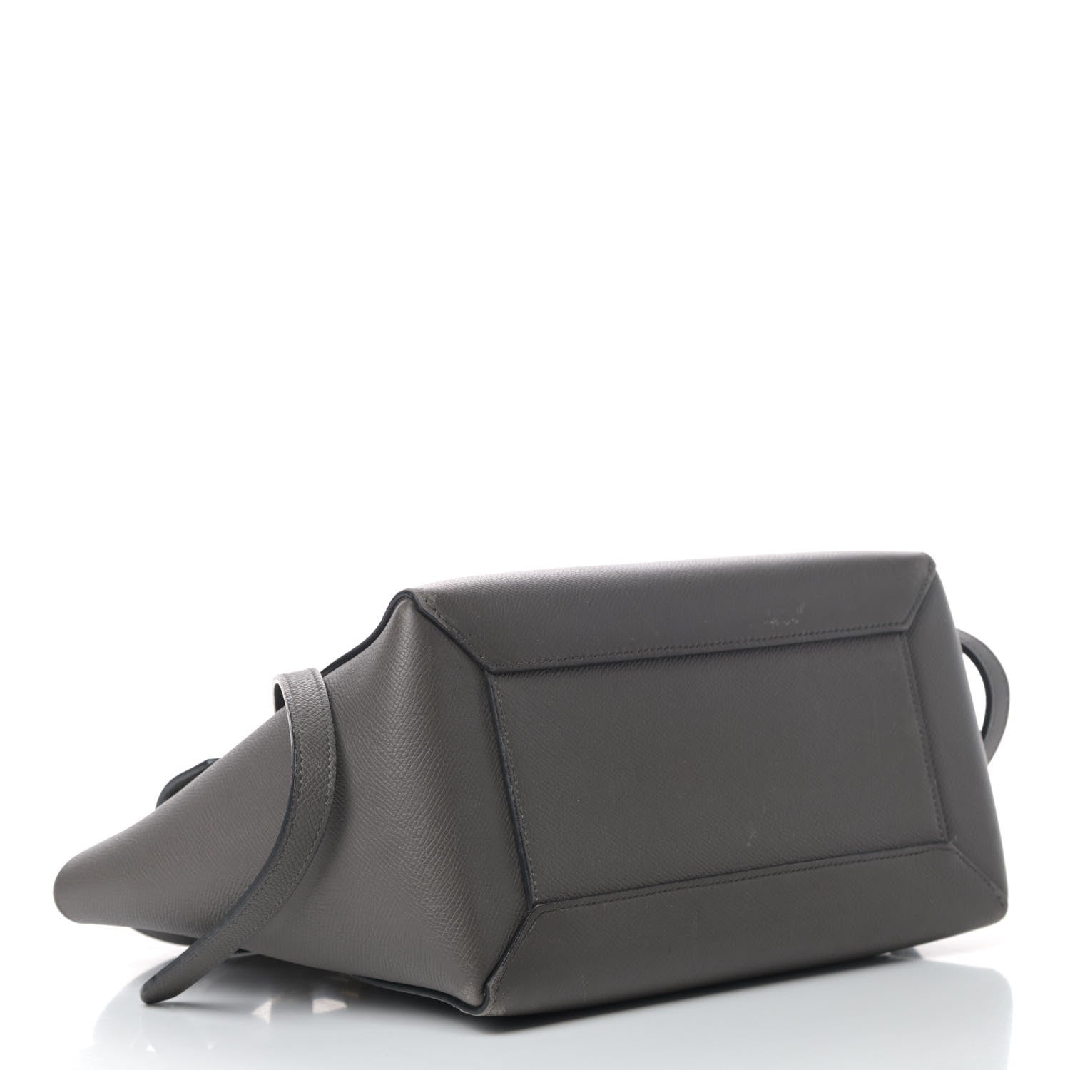 Celine Grained Calfskin Mini Belt Bag Grey 3 of 12