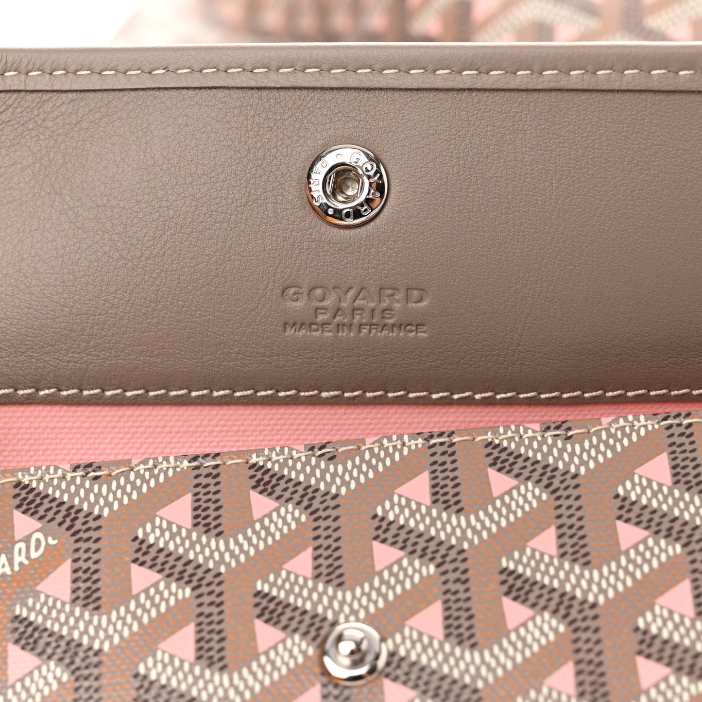 Goyardine Saint Louis Claire Voie GM Grege Powder Pink