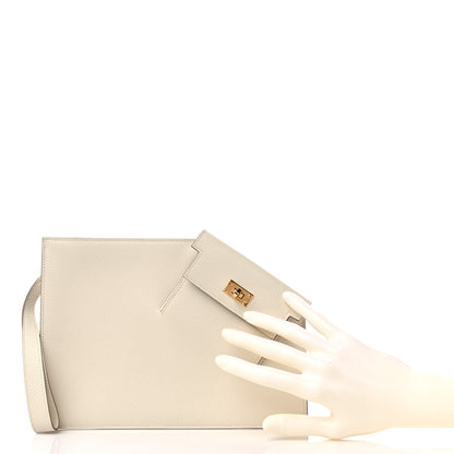 Hermes Epsom Kelly Pocket To Go Pouch Craie 2 of 10
