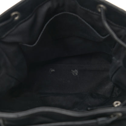 Saint Laurent Calfskin Y Quilted Monogram Medium Loulou Backpack Black 5 of 10