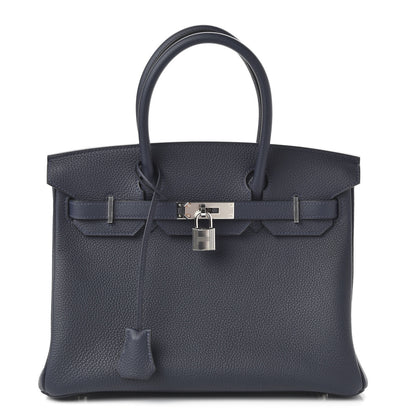 Hermes Togo Birkin 30 Bleu Nuit 1 of 10